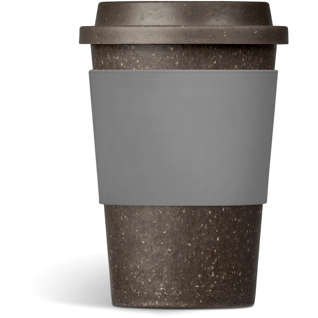Kooshty Brown Bean Plastic Double-Wall Tumbler – 400ml