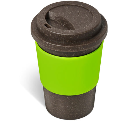 Kooshty Brown Bean Plastic Double-Wall Tumbler – 400ml