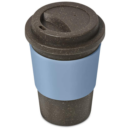 Kooshty Brown Bean Plastic Double-Wall Tumbler – 400ml