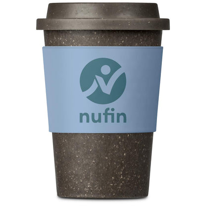 Kooshty Brown Bean Plastic Double-Wall Tumbler – 400ml