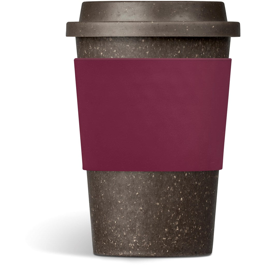 Kooshty Brown Bean Plastic Double-Wall Tumbler – 400ml