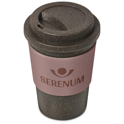Kooshty Brown Bean Plastic Double-Wall Tumbler – 400ml