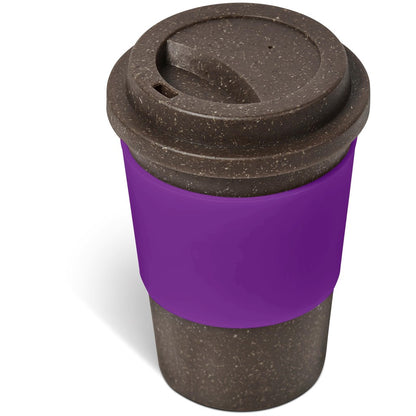 Kooshty Brown Bean Plastic Double-Wall Tumbler – 400ml