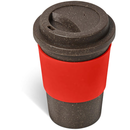 Kooshty Brown Bean Plastic Double-Wall Tumbler – 400ml