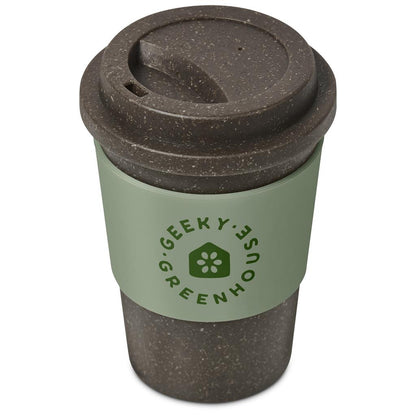 Kooshty Brown Bean Plastic Double-Wall Tumbler – 400ml