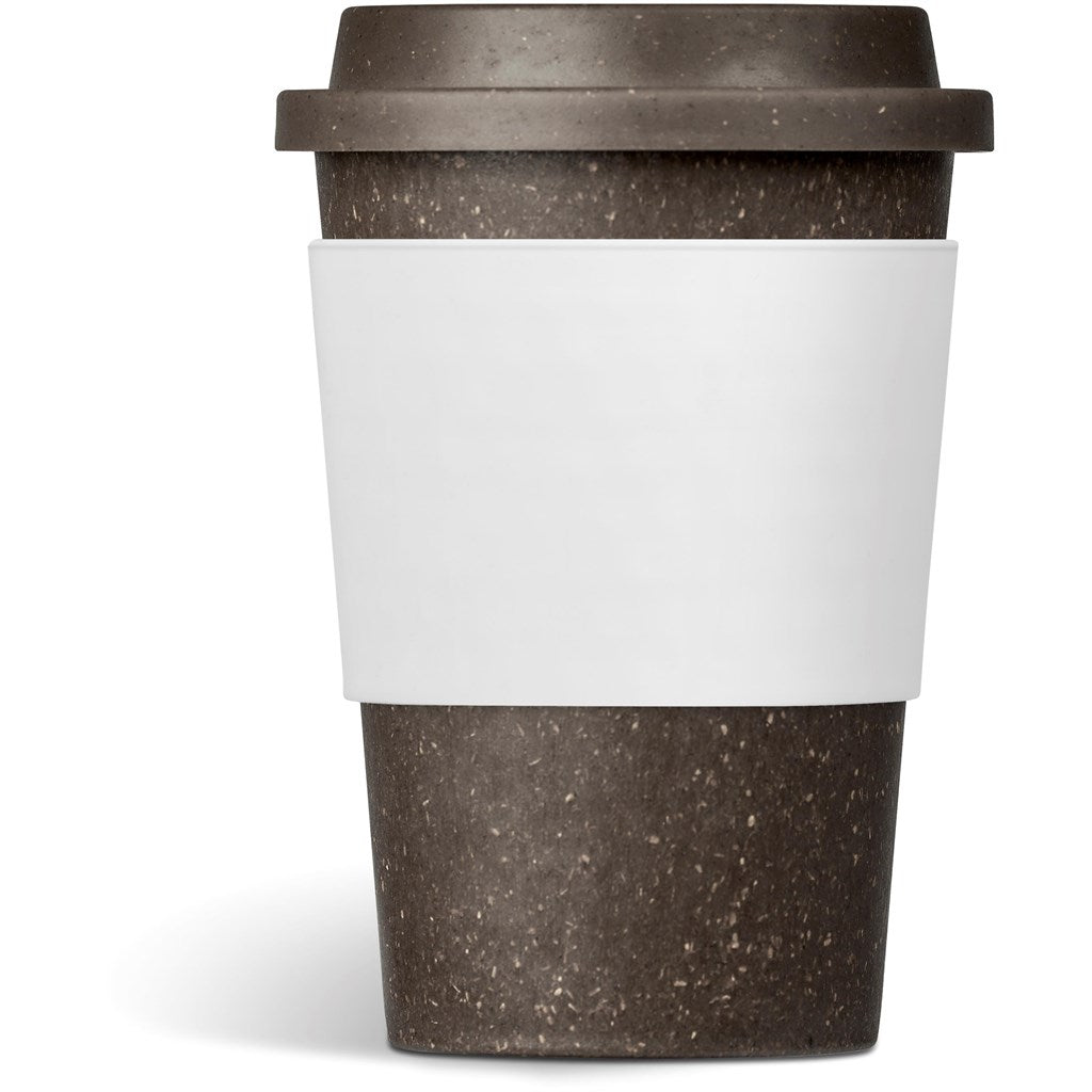 Kooshty Brown Bean Plastic Double-Wall Tumbler – 400ml