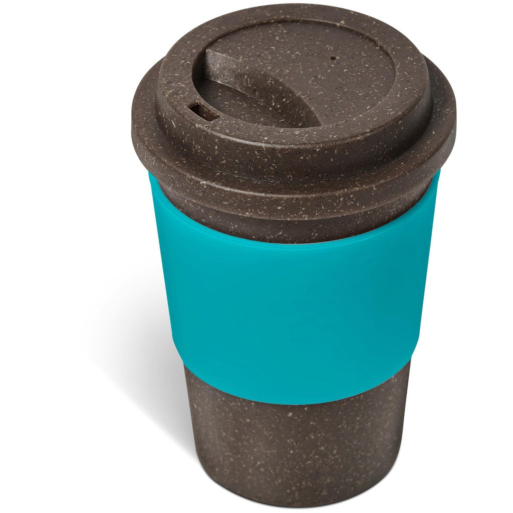 Kooshty Brown Bean Plastic Double-Wall Tumbler – 400ml