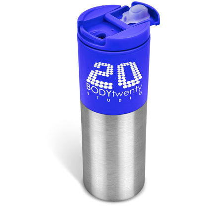 Kooshty Typhoon Stainless Steel & Plastic Double-Wall Tumbler - 450ml