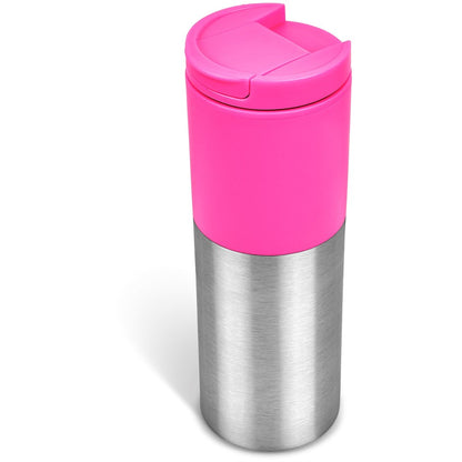 Kooshty Typhoon Stainless Steel & Plastic Double-Wall Tumbler - 450ml