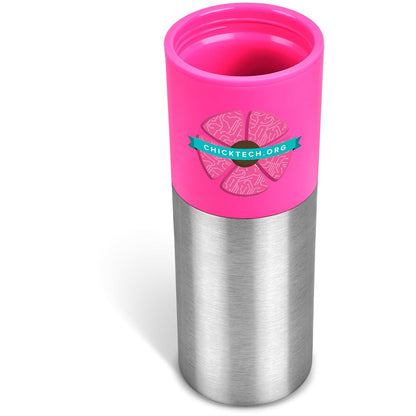 Kooshty Typhoon Stainless Steel & Plastic Double-Wall Tumbler - 450ml