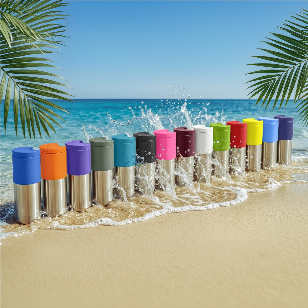 Kooshty Typhoon Stainless Steel & Plastic Double-Wall Tumbler - 450ml