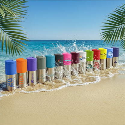 Kooshty Typhoon Stainless Steel & Plastic Double-Wall Tumbler - 450ml