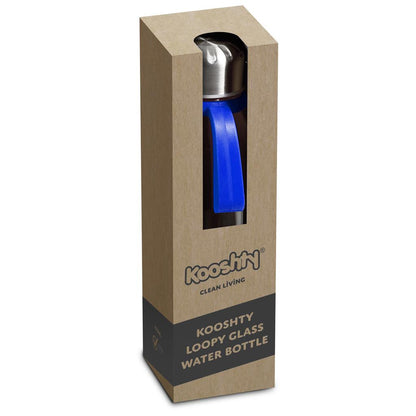 Kooshty Loopy Glass Water Bottle - 650ml