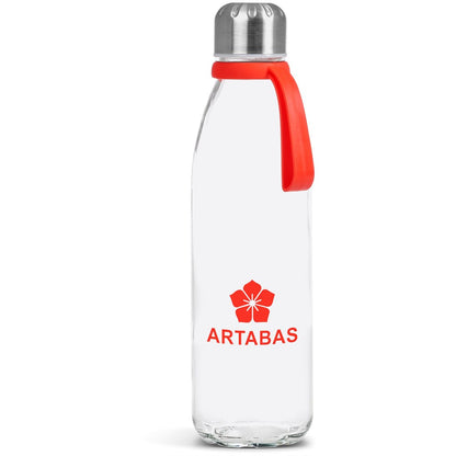 Kooshty Loopy Glass Water Bottle - 650ml