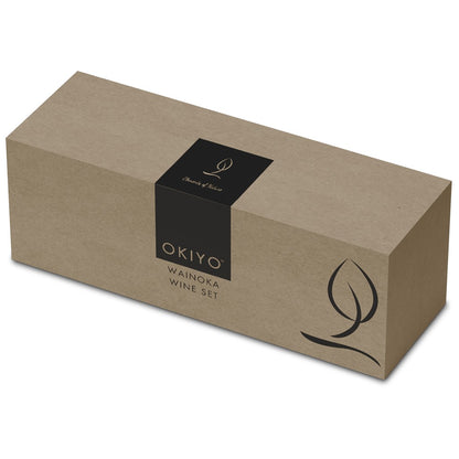 Okiyo Wainoka Bamboo Wine Set