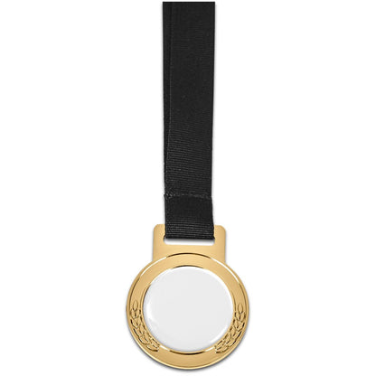 Altitude Achiever Medal With Black Petersham Lanyard