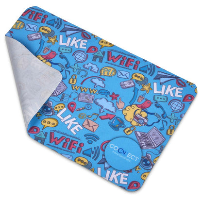 Hoppla Sparkra Polyester Keyboard Protector Cloth