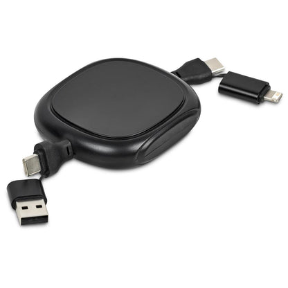 Altitude Balanko 4-in-1 Retractable Fast Charge 60W Cable