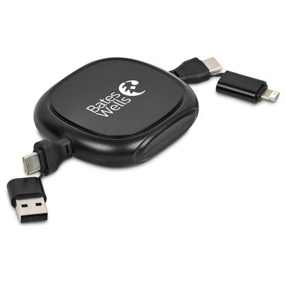 Altitude Balanko 4-in-1 Retractable Fast Charge 60W Cable