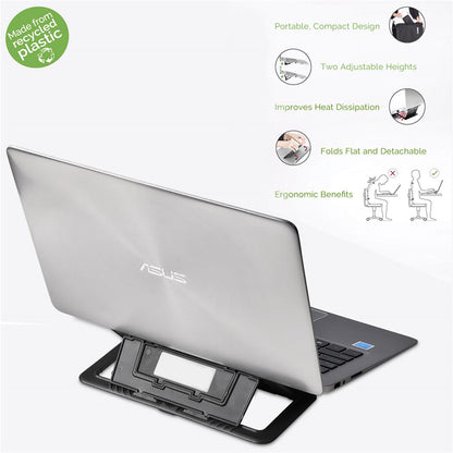 Okiyo Eezigo Recycled Plastic Portable Laptop Stand