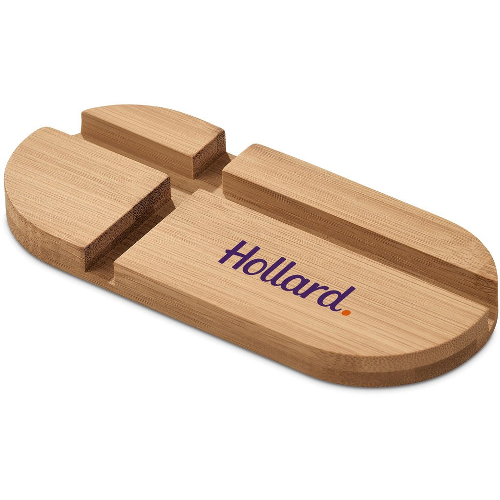 Okiyo Kurosu Bamboo Phone Stand