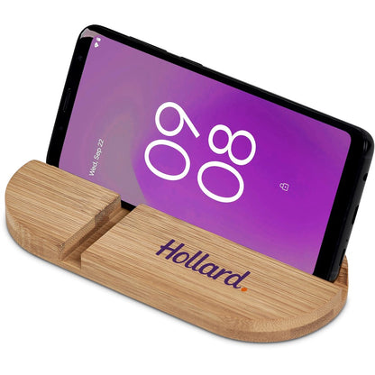 Okiyo Kurosu Bamboo Phone Stand