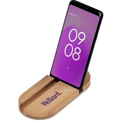 Okiyo Kurosu Bamboo Phone Stand