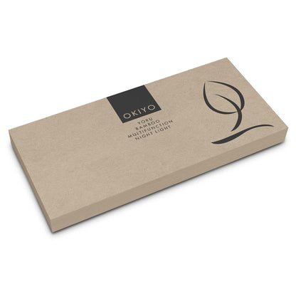 Okiyo Yoru Bamboo Wireless Charger & Night Light