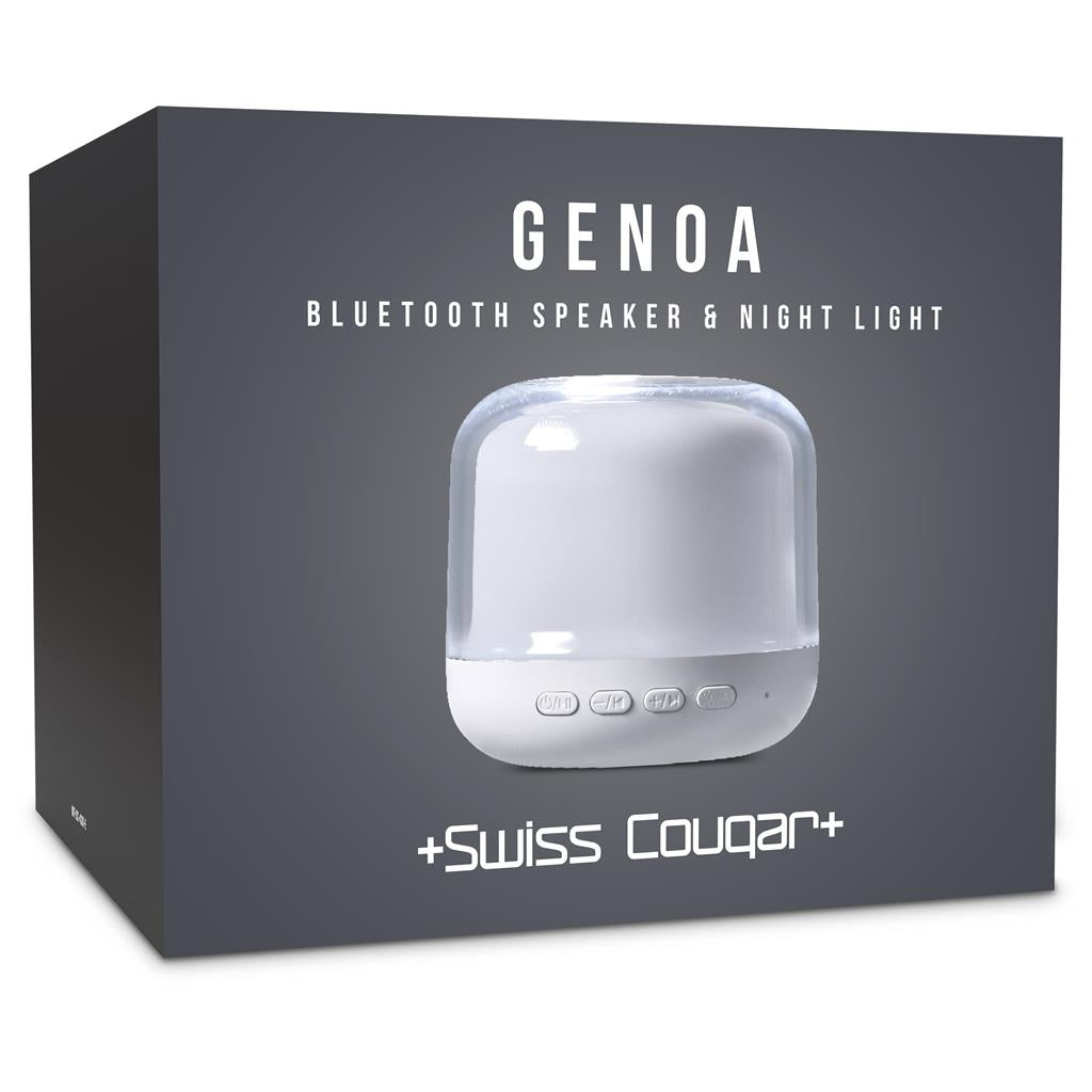 Swiss Cougar Genoa Bluetooth Speaker & Night Light