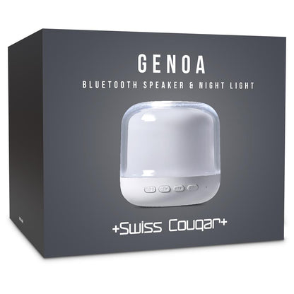 Swiss Cougar Genoa Bluetooth Speaker & Night Light