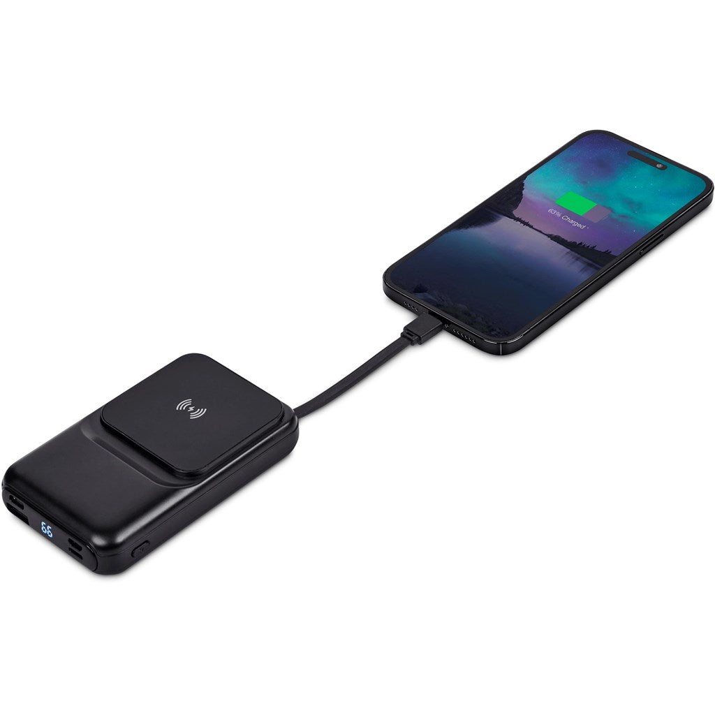 Swiss Cougar Argos Fast Charge 20W Wireless Charging Magnetic Power Bank -10,000mAh