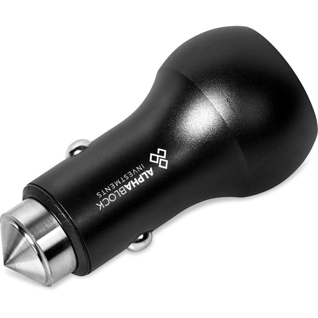 Swiss Cougar Baltimore 2 -in-1 Fast Car Charger & Tool
