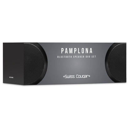 Swiss Cougar Pamplona Bluetooth Speaker Duo Set