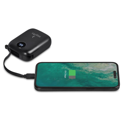 Swiss Cougar Stockton Fast Charge 22.5W Power Bank - 10000mAh