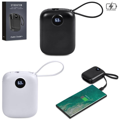 Swiss Cougar Stockton Fast Charge 22.5W Power Bank - 10000mAh