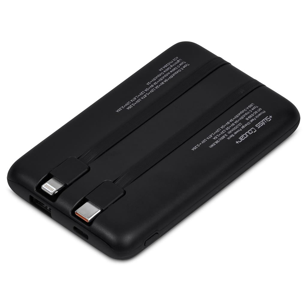 Swiss Cougar Phoenix Fast Charge 22.5W Power Bank - 10,000mAh