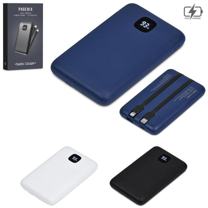 Swiss Cougar Phoenix Fast Charge 22.5W Power Bank - 10,000mAh