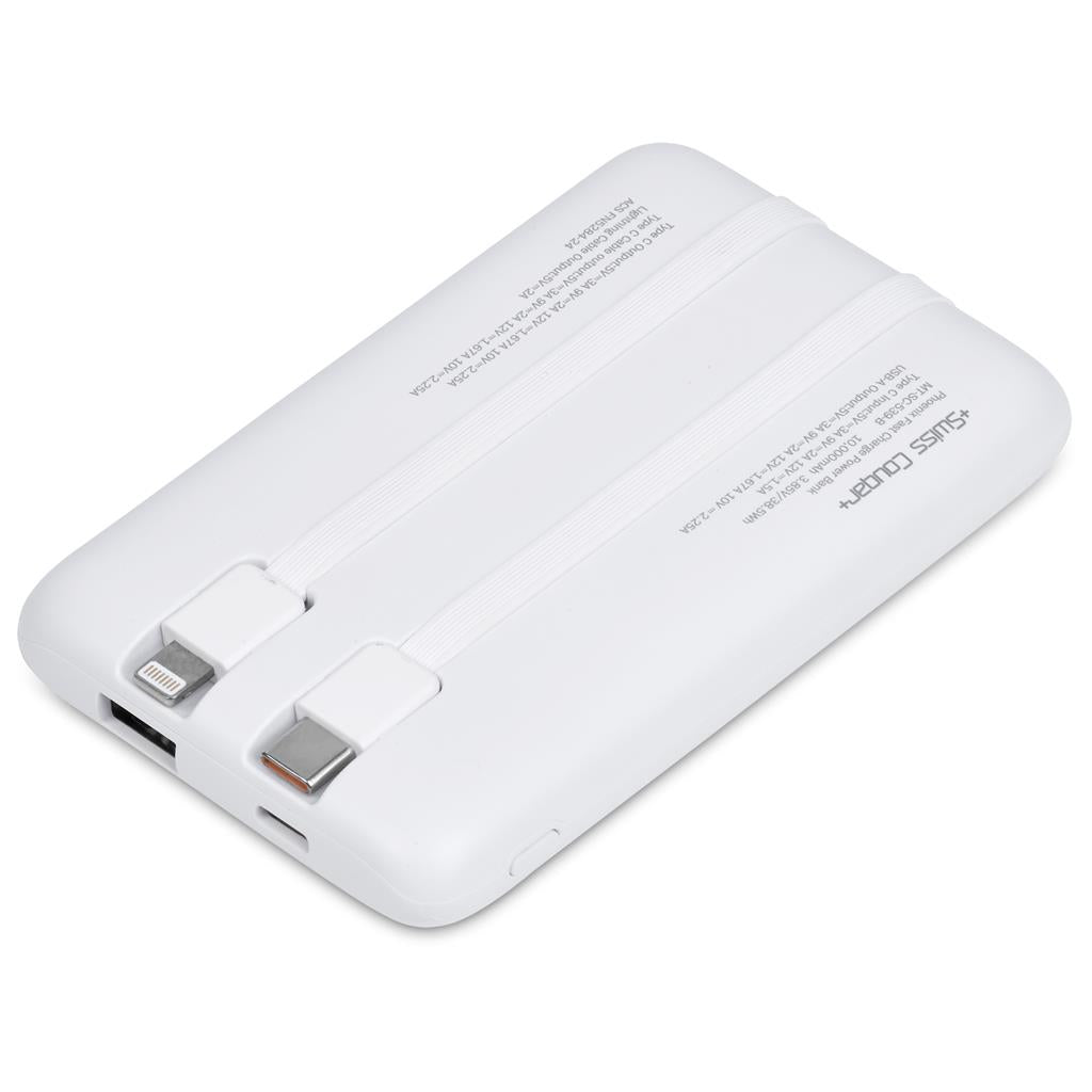 Swiss Cougar Phoenix Fast Charge 22.5W Power Bank - 10,000mAh