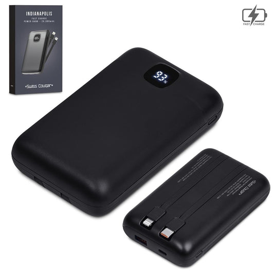 Swiss Cougar Indianapolis Fast Charge 22.5W Power Bank -20,000mAh
