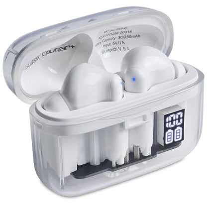 Swiss Cougar Basel Active Noise Cancelling TWS Earbuds