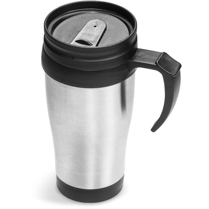 Altitude Arabica Stainless Steel & Plastic Double-Wall Mug - 450ml