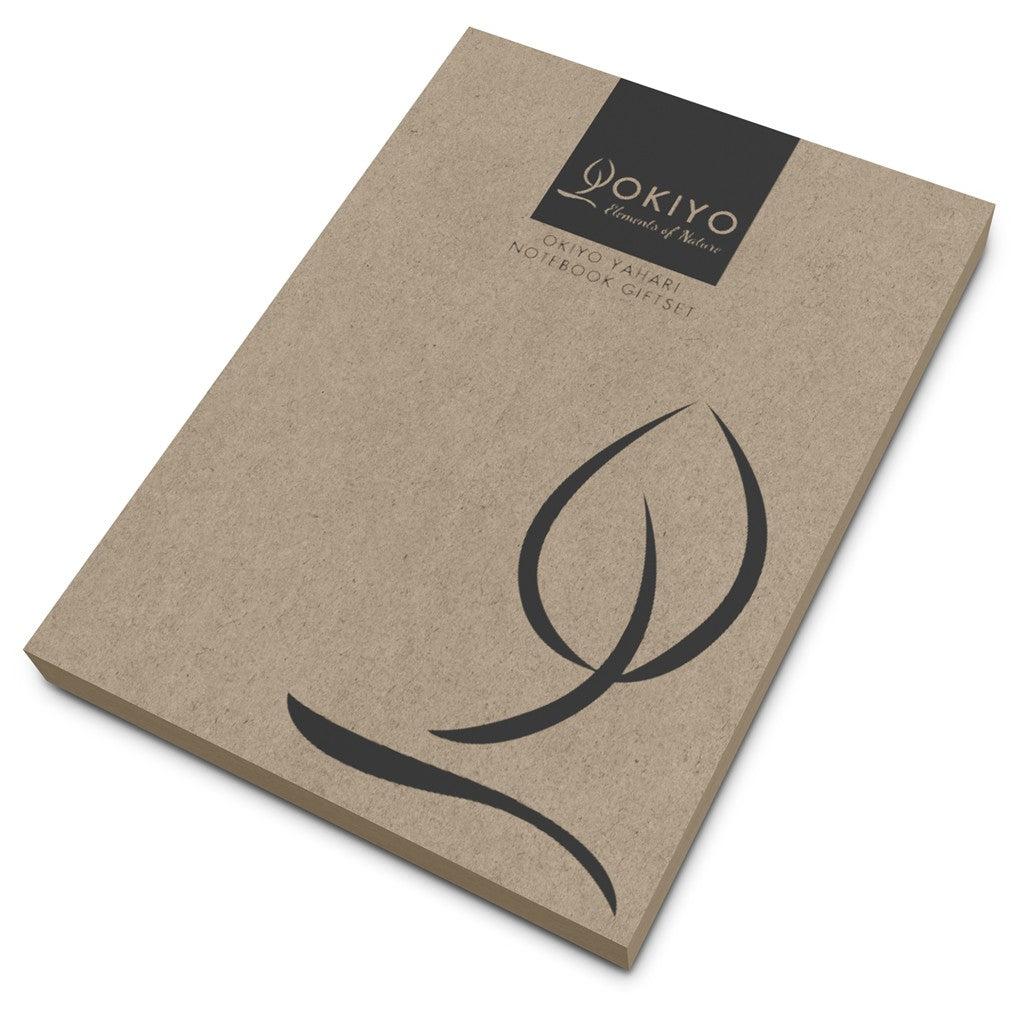 Okiyo Yahari Bamboo Notebook & Pen Set