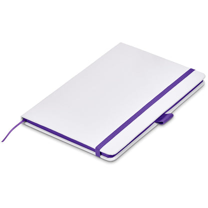 Altitude Tundra A5 Hard Cover Notebook - Purple