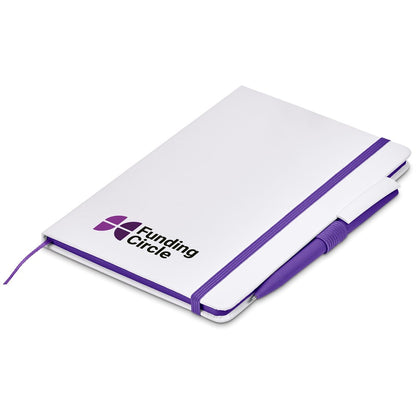 Altitude Tundra A5 Hard Cover Notebook - Purple