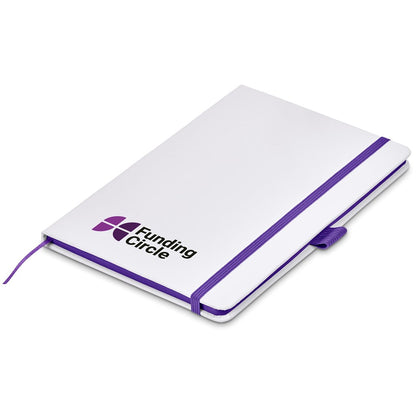 Altitude Tundra A5 Hard Cover Notebook - Purple