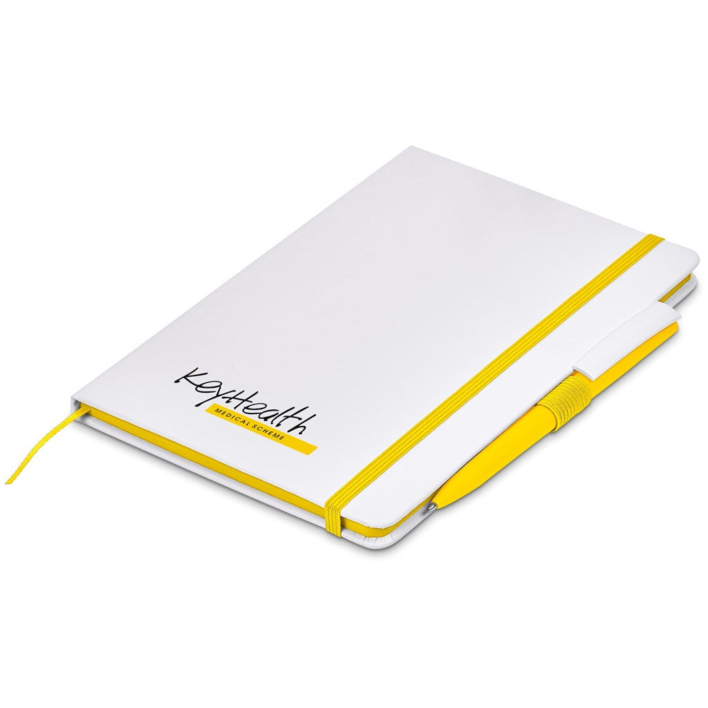 Altitude Tundra A5 Hard Cover Notebook - Yellow