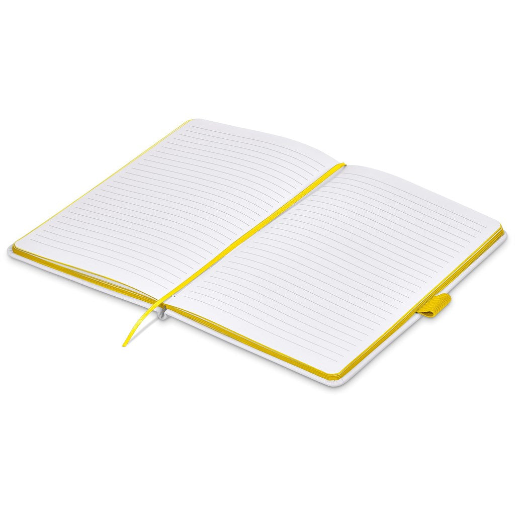 Altitude Tundra A5 Hard Cover Notebook - Yellow