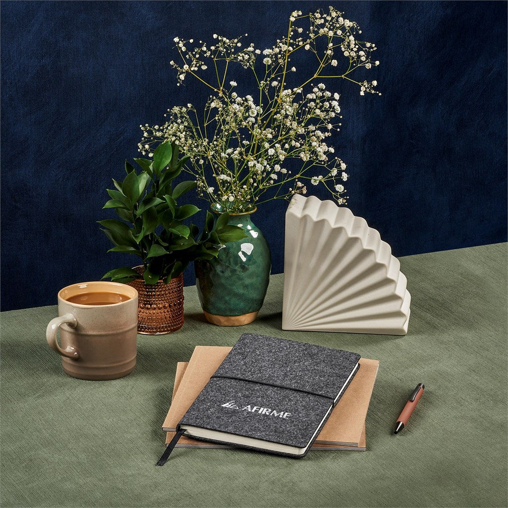 Okiyo Rika Recycled PET Felt A5 Soft Cover Notebook