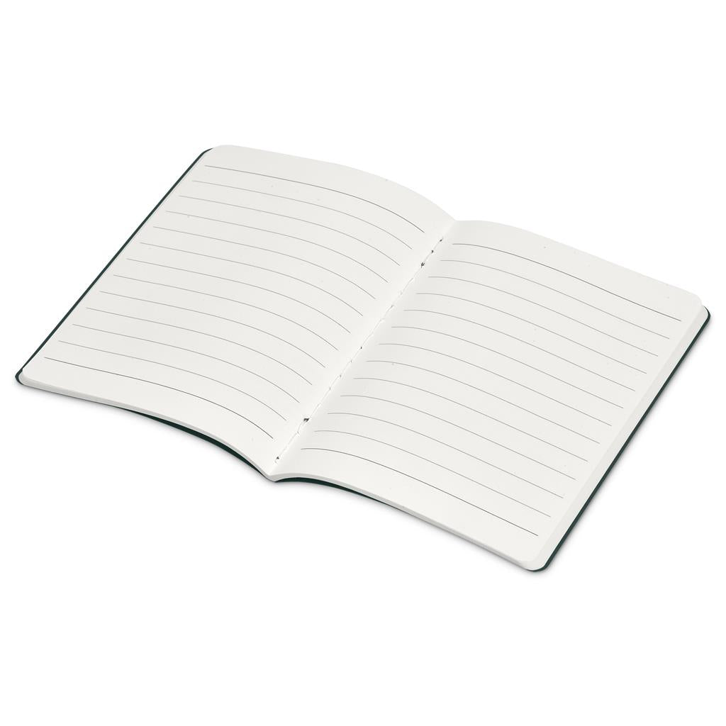Okiyo Emika FSC Certified Paper A6 Soft Cover Notebook - Dark Green