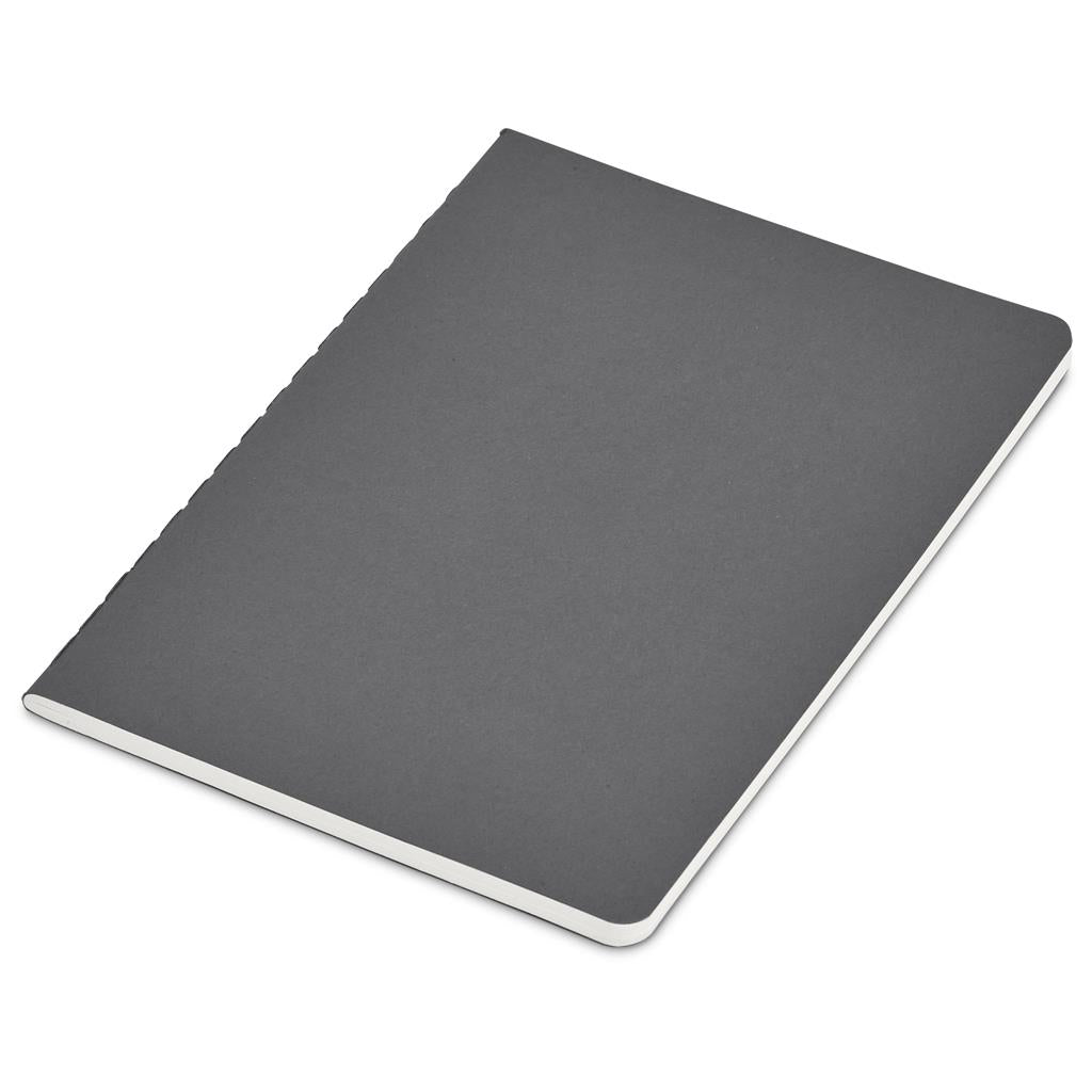 Okiyo Emika FSC Certified Paper A6 Soft Cover Notebook - Dark Grey